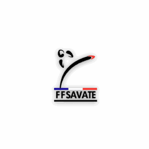 Logo de la Fédération Française de Savate Boxe Française et Disciplines Associées.